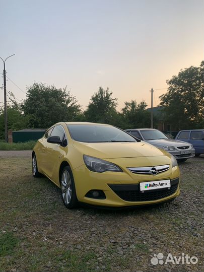 Opel Astra GTC 1.4 AT, 2013, 242 000 км