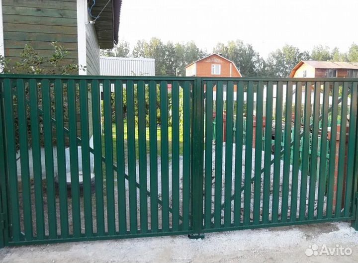 Забор металлический профессионально качественно