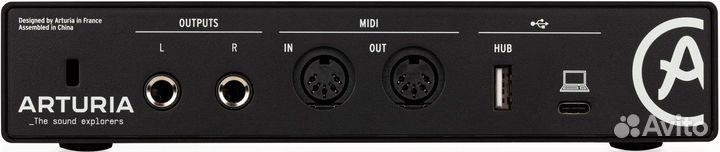 Аудиоинтерфейс Arturia MiniFuse 2 Black