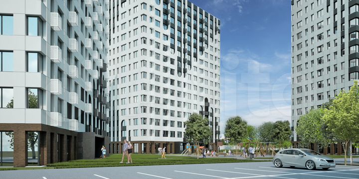 1-к. квартира, 34,2 м², 1/15 эт.