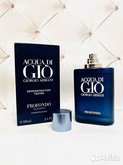 Тестер armani Acqua di Gio Profondo edp 100 мл