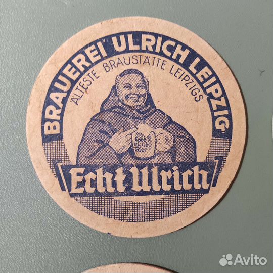 Подставки под пивную кружку. гдр. 1975