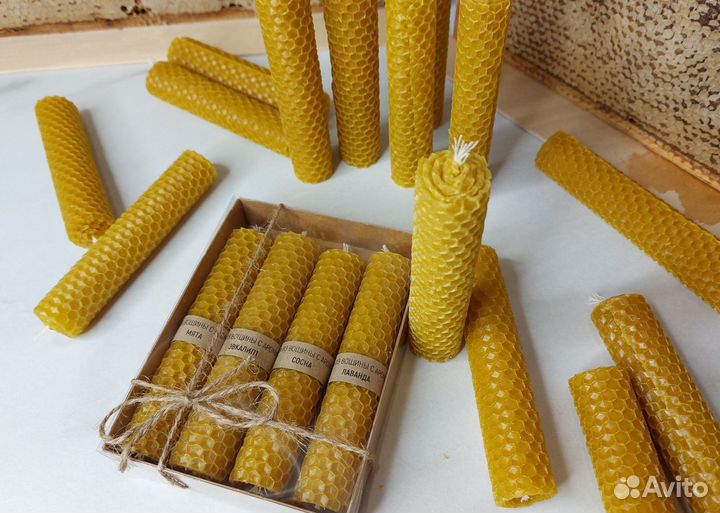 Свечи из вощины оптом