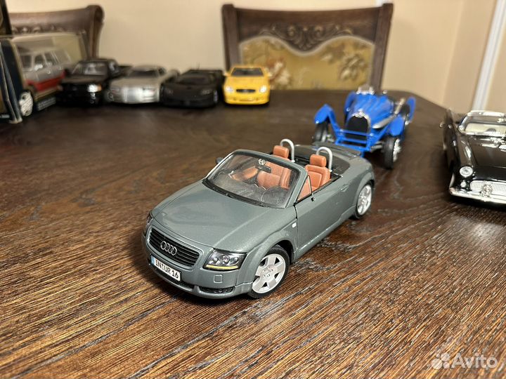 1:18 Bugatti, Ford Thunderbird, Dodge, Morgan