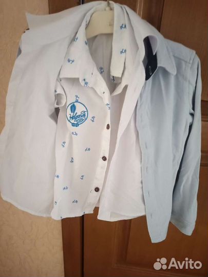 Рубашка белая