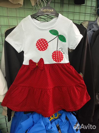 Платье для девочки 92