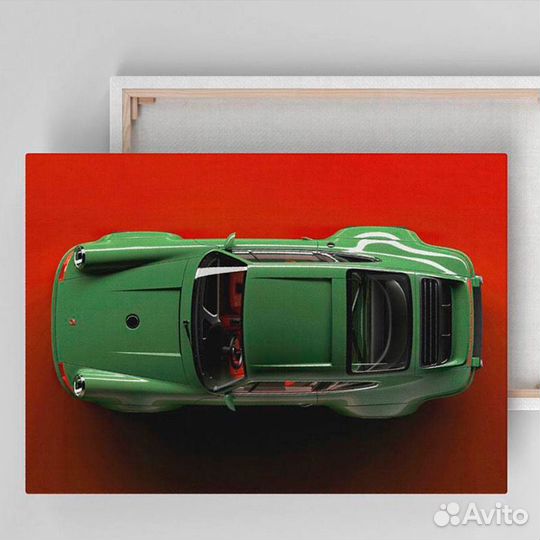 Картина с эффектом 3D “Porsche 911“