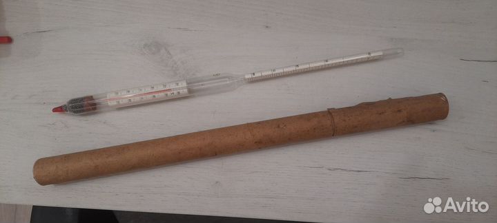 Ареометр асп-Т 60-100 с термометром для спирта