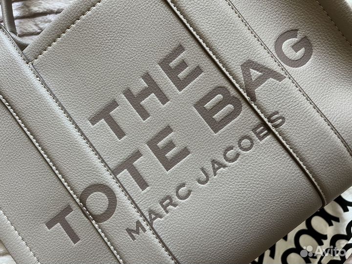 Сумка marc jacobs tote the bag cement medium