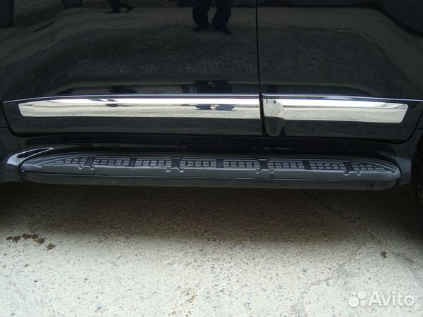 Land Cruiser 200 Молдинги дверей Широкие K2DN2