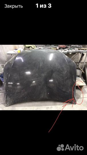 Капот на Toyota camry 50