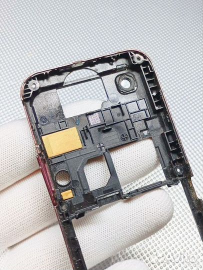 Samsung GT-S5230. Средняя часть. Бордовая. Ориг