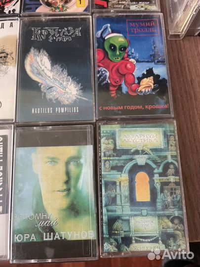 Аудиокассеты разные