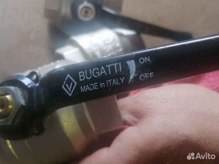 Кран шаровый bugatti