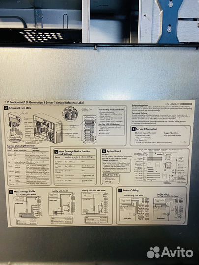 Корпус HP ProLiant ML 150
