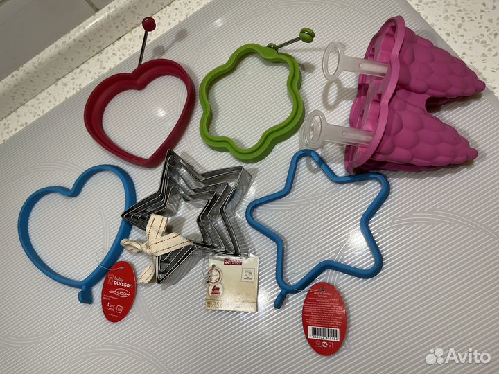 Формочки для выпечки печенья - одним лотом