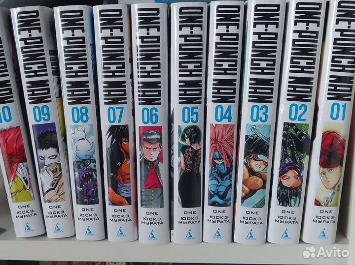One punch man манга
