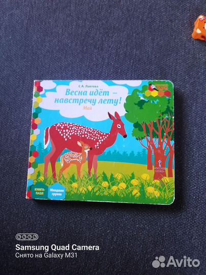 Детские развивающие книжки для малышей