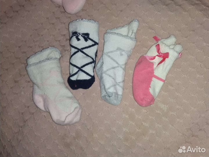 Носочки детские пакет 4 шт