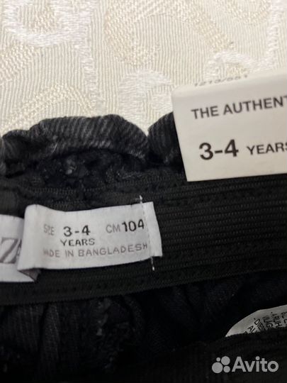 Джинсы zara новые