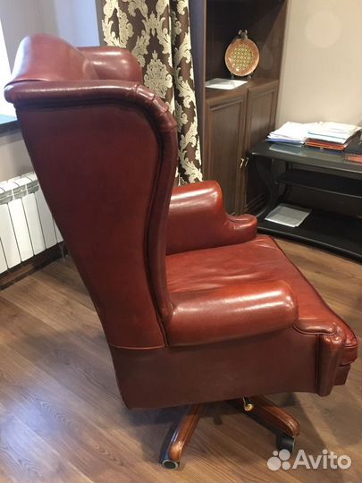Кресло для руководителя кожа, италия