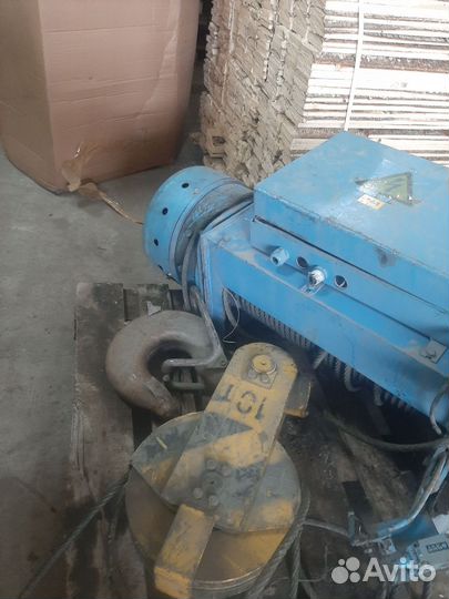 Тельфер завод Урюпинский г/п10тонн 6.3м.таль Кран-балка