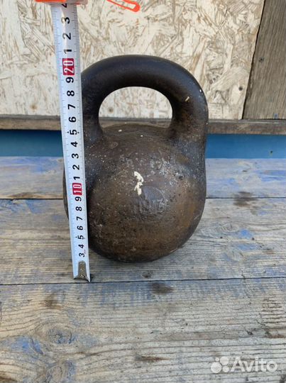 Гиря СССР 1 пуд 1920 годы