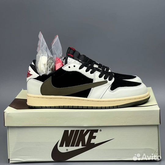 Кроссовки Nike Air Jordan 1 & Travis Scott 41-45 р