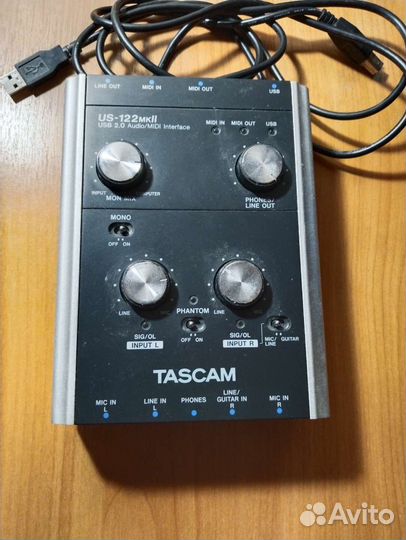 Внешняяя звуковая карта tascam - us 122mk2