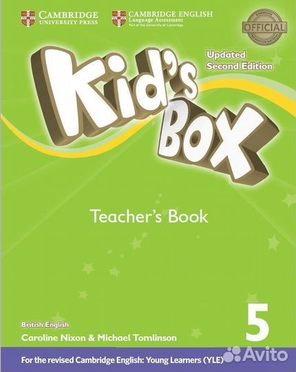 Kids box 5 Pupils Book+activity Book новый