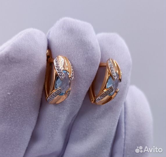 Золотые Серьги 585 пробы. Рассрочка