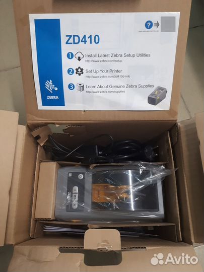 Термопринтер zebra zd41022-d0e000ez