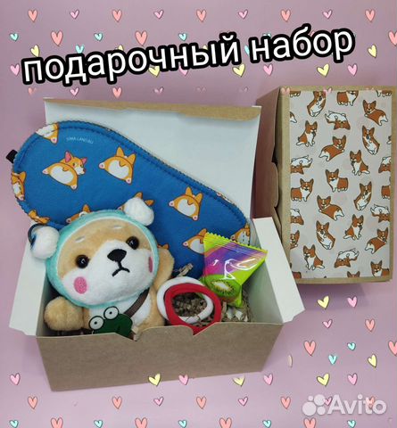 Щенки корги набор вкусняшек Mistik box