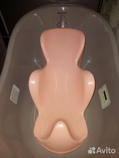 Ванночка для купания с горкой