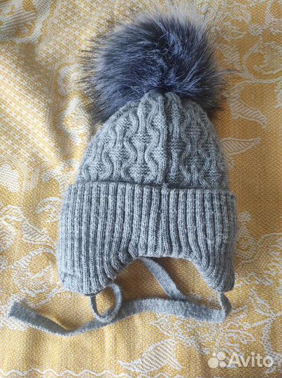 Шапка зимняя 2-3года