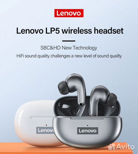 Lenovo LP5 9D Mi True Wireless Earbuds Basic 2