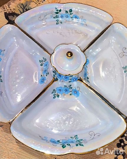 Менажница фарфор