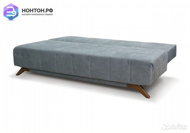 Диван еврокнижка Баден-Баден темно-серый