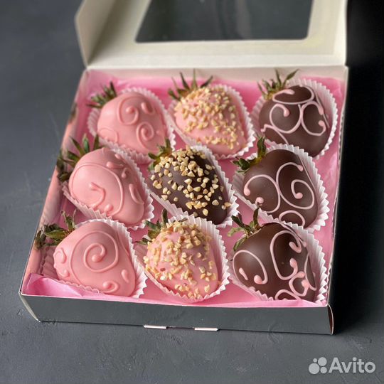 Клубничный букет набор клубники букет из клубники