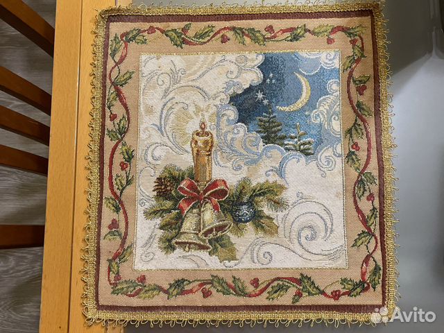 Салфетка/ скатерть новогодняя