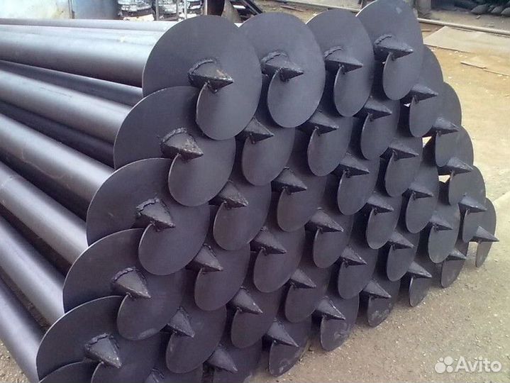 Винтовые сваи, закрутка сваи