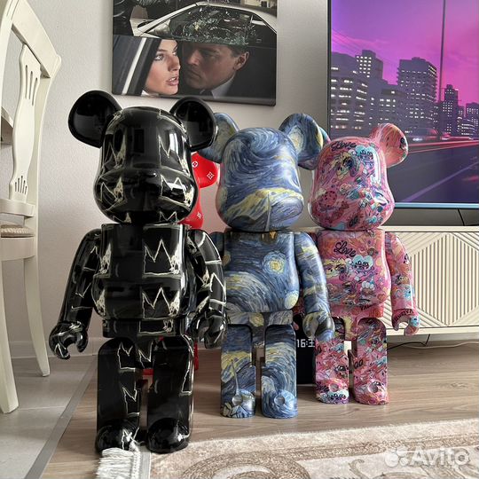 Медведи bearbrick 70 см коллекционные