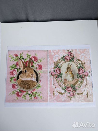 Декупажные карты формата А4