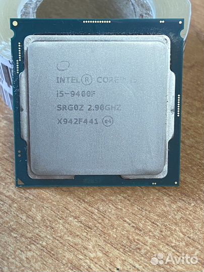Процессор intel core i5 9400f