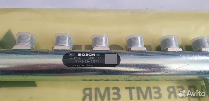 Рампа топливная 650.1112552 bosch 0445226075