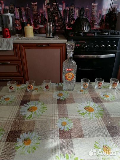 Графин с рюмками СССР