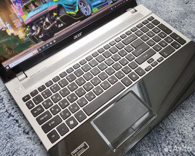 Игровой ноутбук Acer i3/16/GT630M/SSD+HDD