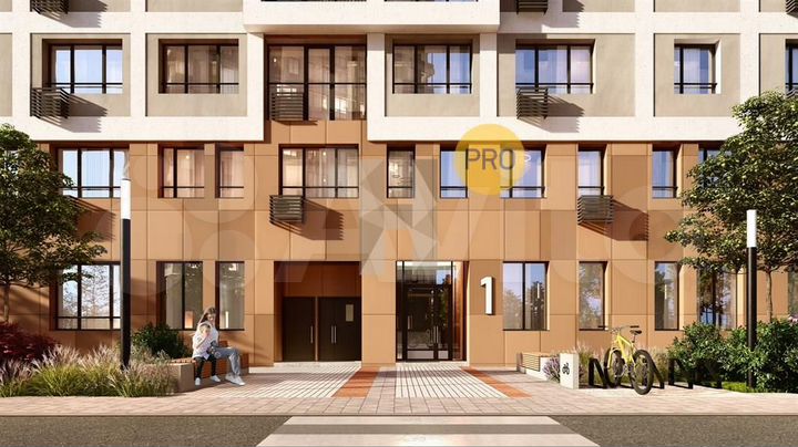 2-к. квартира, 65,4 м², 30/32 эт.