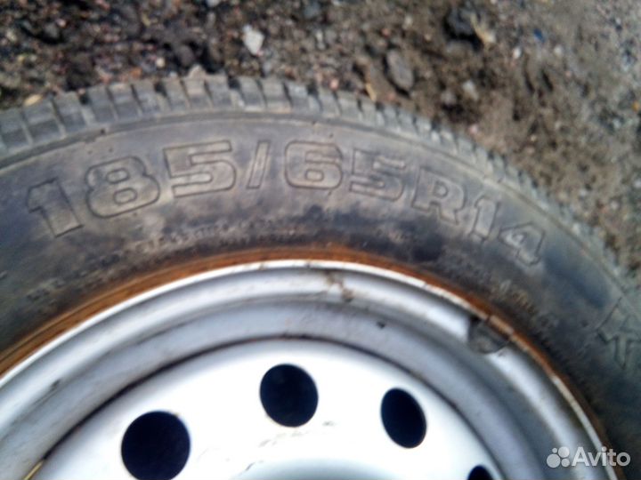 Колесо Одно 185/65R14 Barguzin-2 K-187 Ваз 4*98 1ш