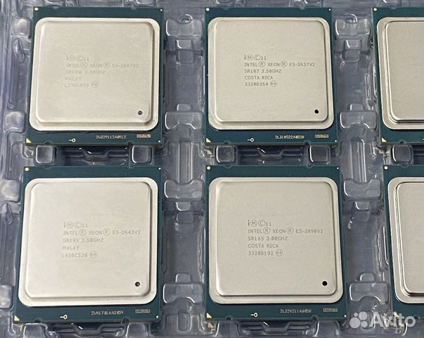 Процессоры E5-2630l/2637v2/2643v2/2667v2